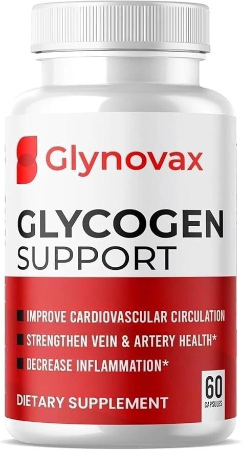 Glynovax Glycogen Artery Health Pills Dietary Supplement Pills (60 Capsules)