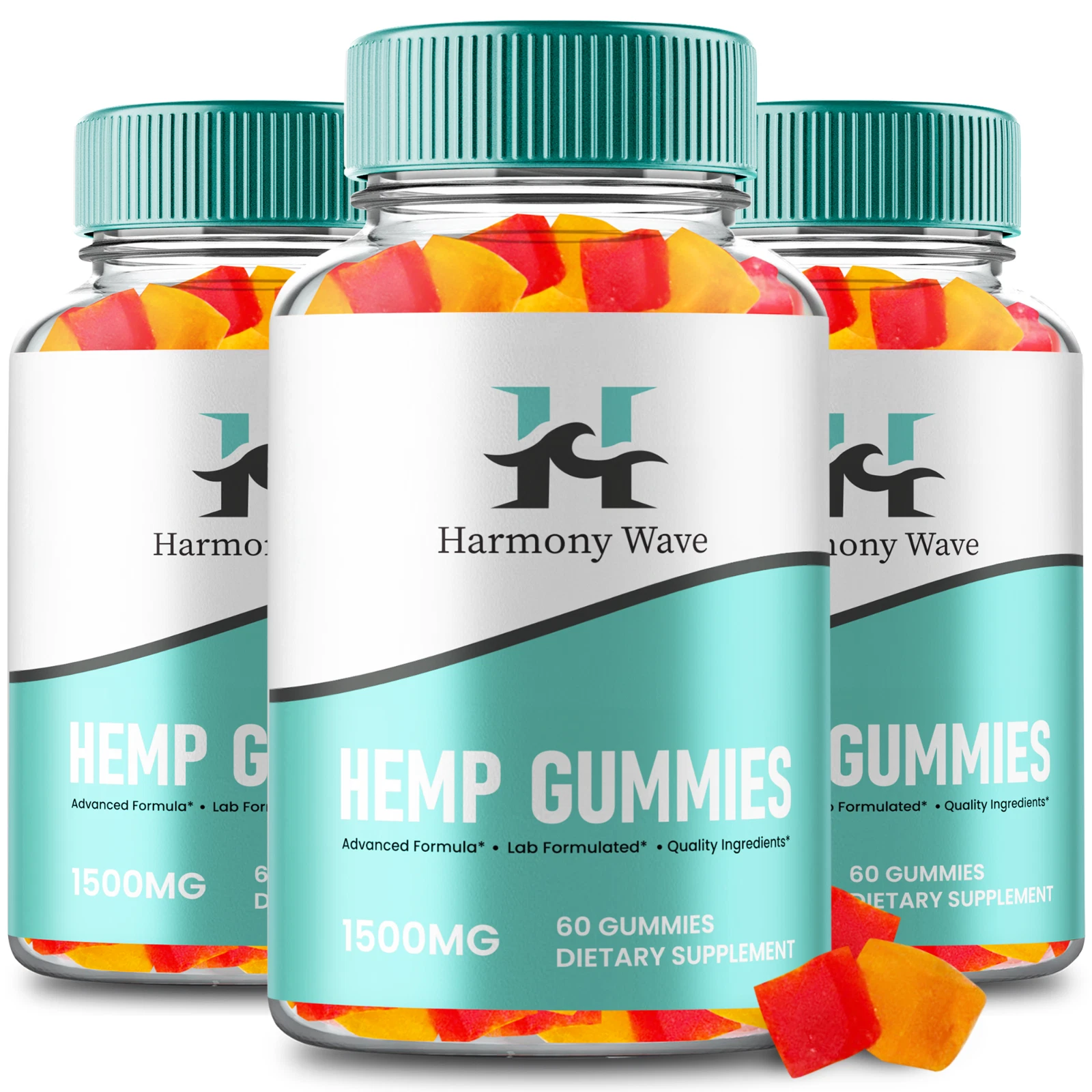 (3 Pack) Harmony Wave Gummies, Overall Health and Wellness Support Gummy