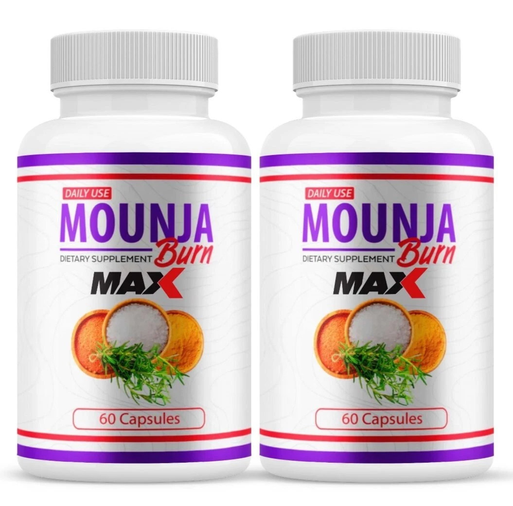 (2 Pack) Mounja Burn Weight Loss Pills, MounjaBurn Fat Burning Supplement
