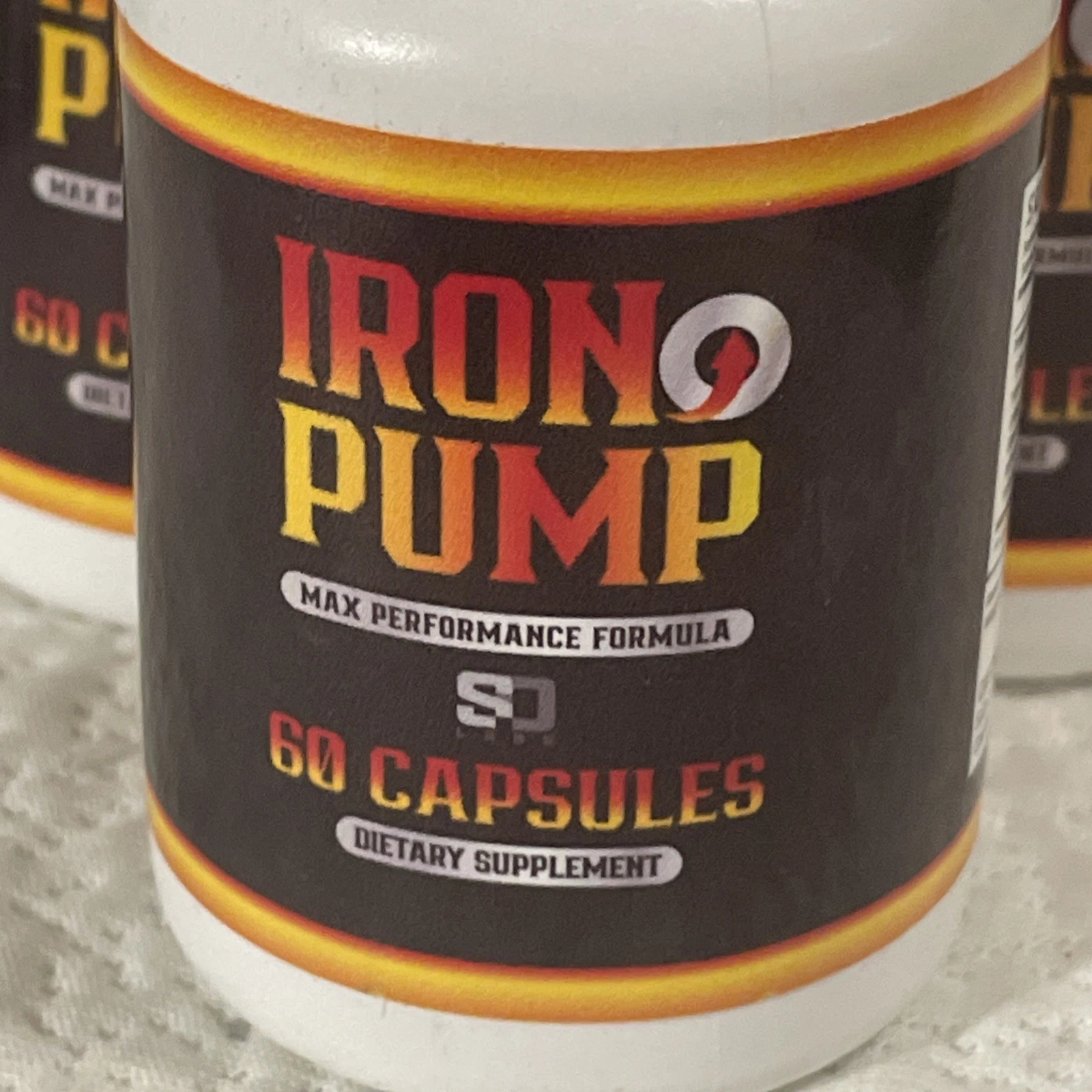 3 Pack IRON PUMP Max Performance Formula Dietary Supplement - 180 Capsules