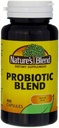 Nature's Blend Probiotic Blend Dietary Supplement Capsules 100 Count Pack of 6