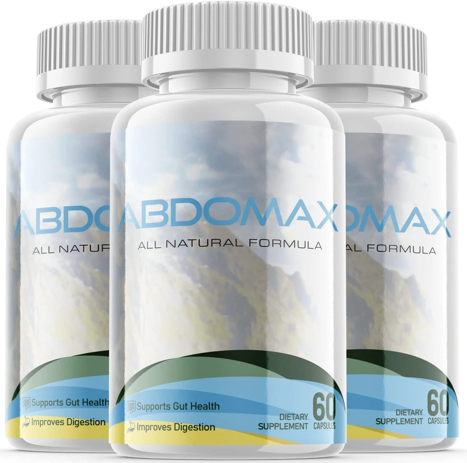 3 - Abdomax-Healthy Digestive Aid Supplement, Supports Gut Health and Digestion