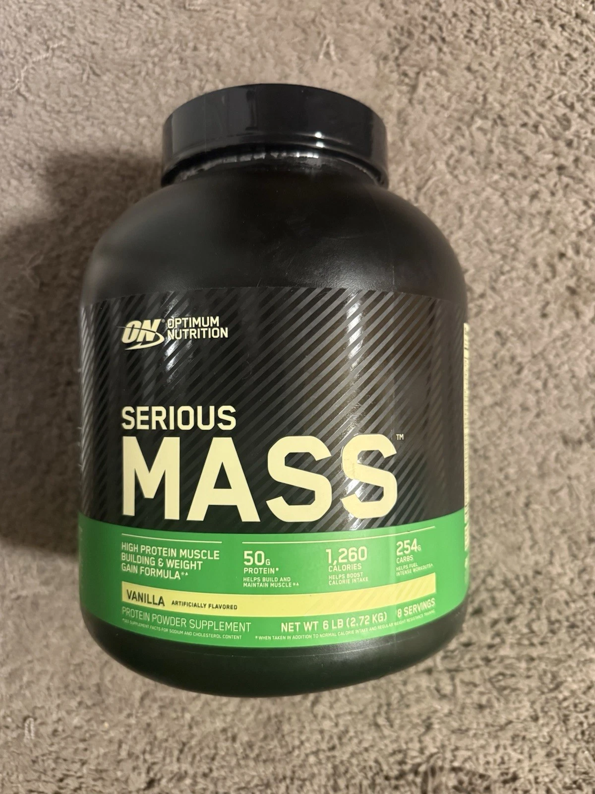 Optimum Nutrition Serious Mass Banana Protein Powder - 96oz