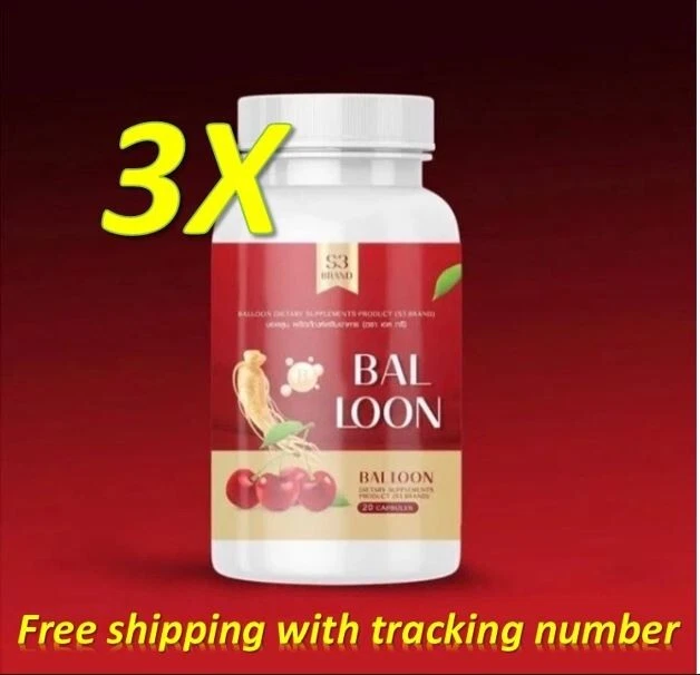 3X BALLOON WEIGHT GAIN VITAMINS, HEALTH SUPPLEMENTS.