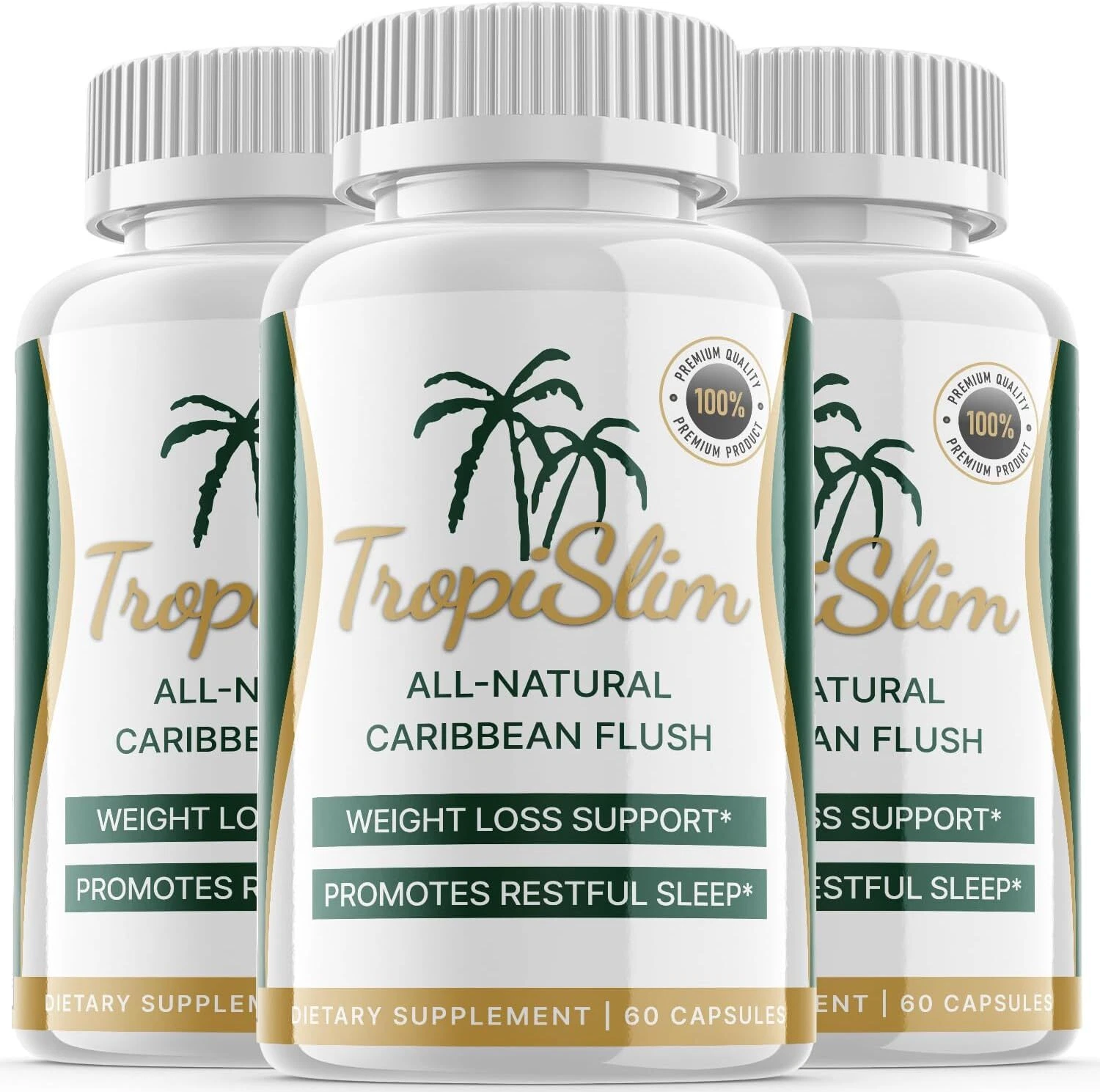 Tropislim Keto Capsules - Tropislim Supplement For Weight Loss OFFICIAL - 3 Pack
