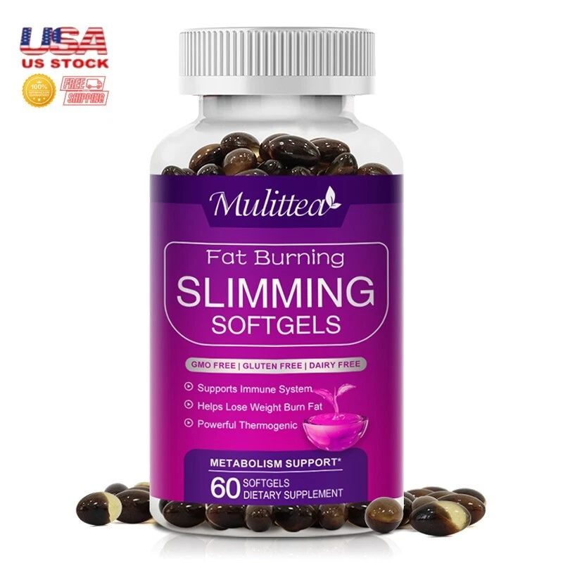 60Pills Weight Loss Fat Burner Diet Supplement Slimming Capsules