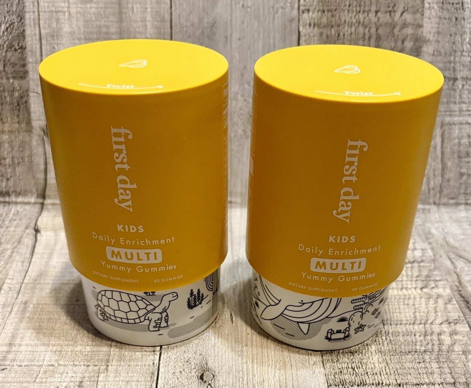 First Day Vitamin Kids Daily Gummies Multivitamin Vit A Lot Of 2 Exp 06/26
