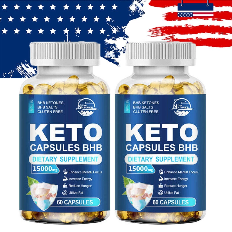 Keto Burn Advanced Weight Loss Fat Burner Diet Pills 2×60 Ketogenix BHB Ketones