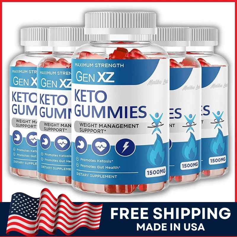 Gen XZ Keto ACV Gummies Apple Cider Vinegar 1500mg Weight Loss 150 Day Supply US