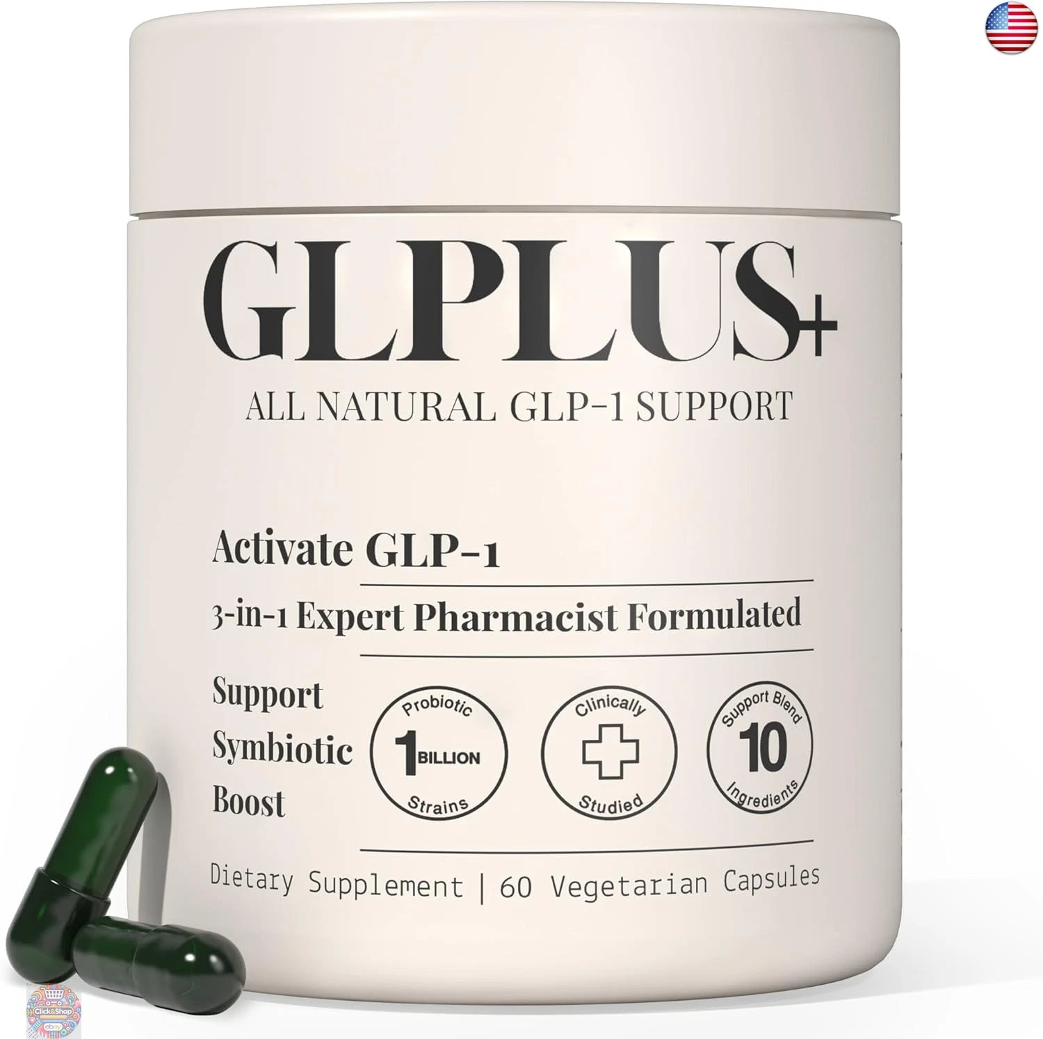 GLP-1 Supplement for Women and Men | Hunger & Metabolism Support - Expert