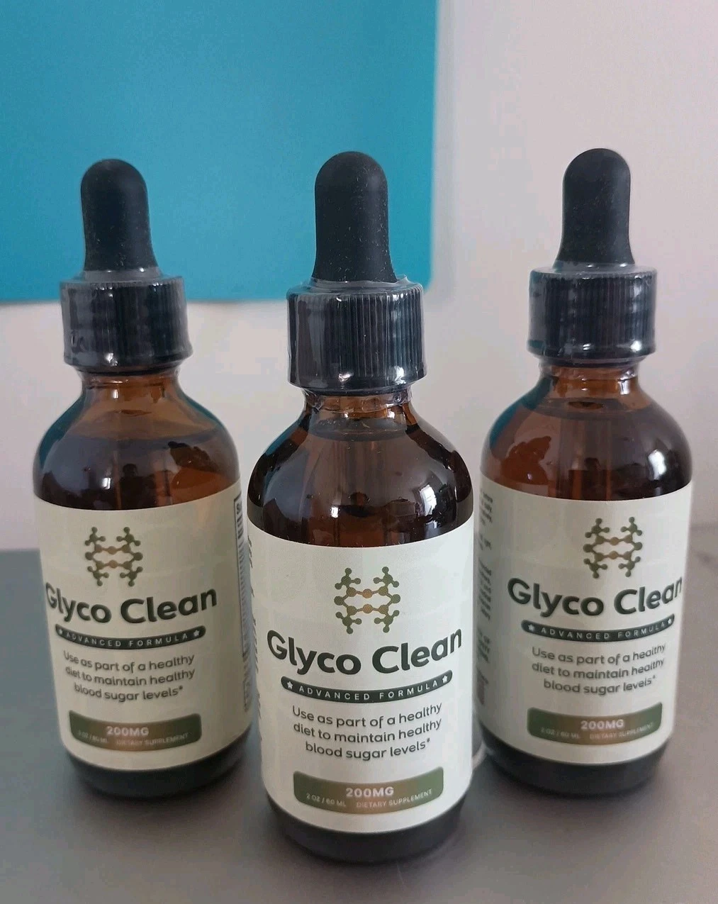 (3 Pack) GlycoClean Drops - Glyco Clean Blood Drops for Healthy Blood Supplement