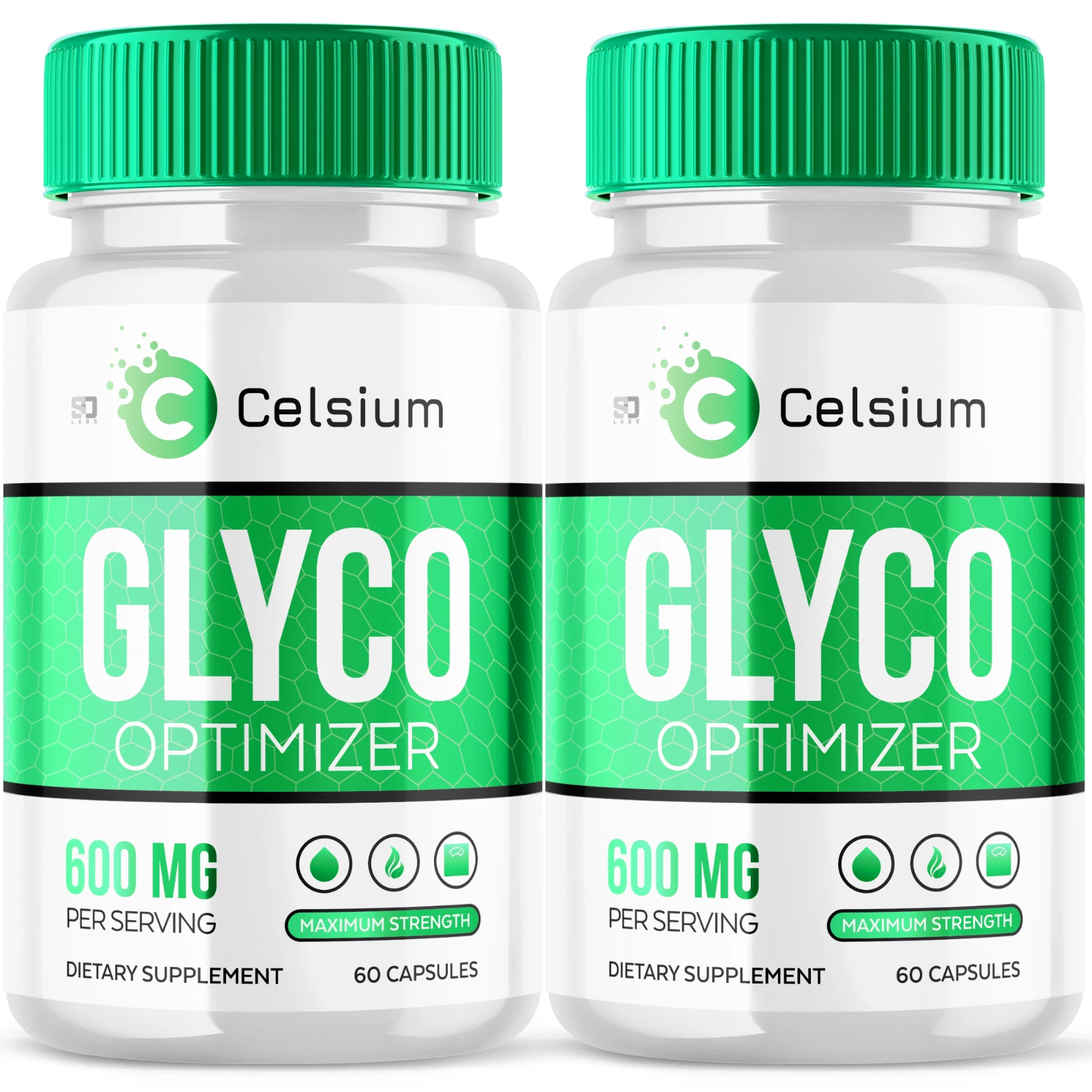 Celsium Glyco Optimizer Pills - Advanced Blood Formula Supplement (2 Pack)
