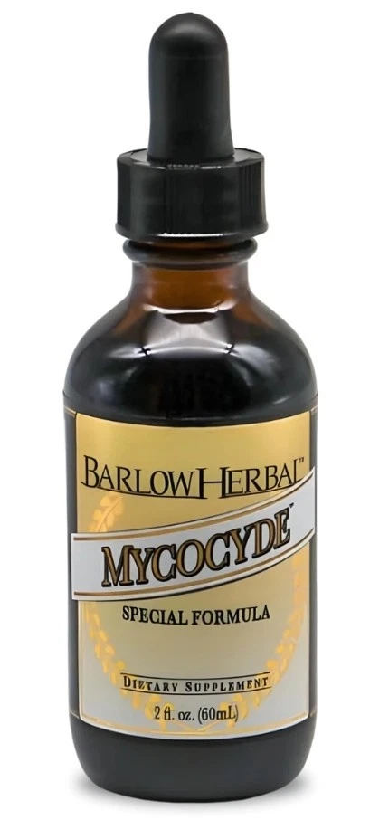 Barlow Herbal Mycocyde Liquid Extract Fungal Detox Support Dietary Supplement