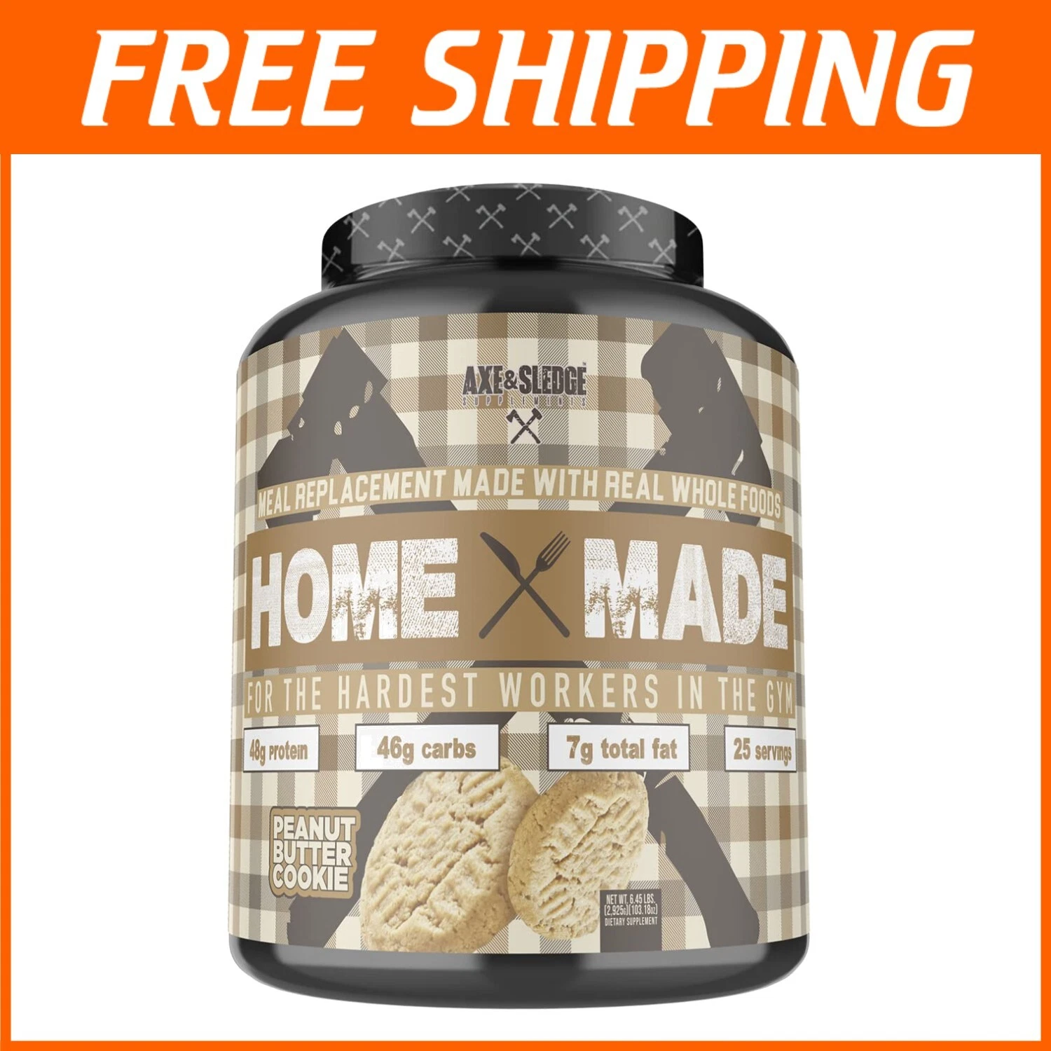 Premium Whole-Foods Meal Replacement Powder with Digestive Enzymes - 25 Servings