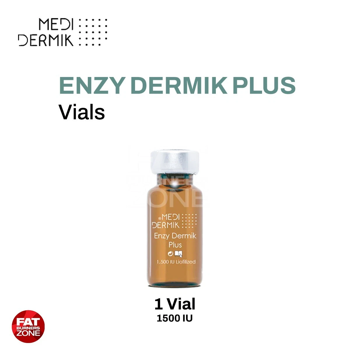 Enzy Dermik Plus Recombinant Enzymes (Lyophilized) Vials By Medidermik