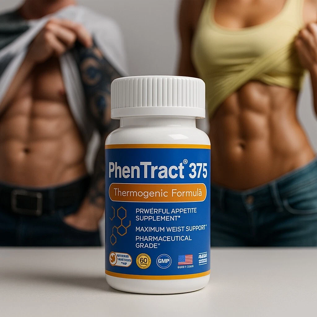 PhenTract375® Supercharge Energy Appetite Control Best Phentemine 3 PACK