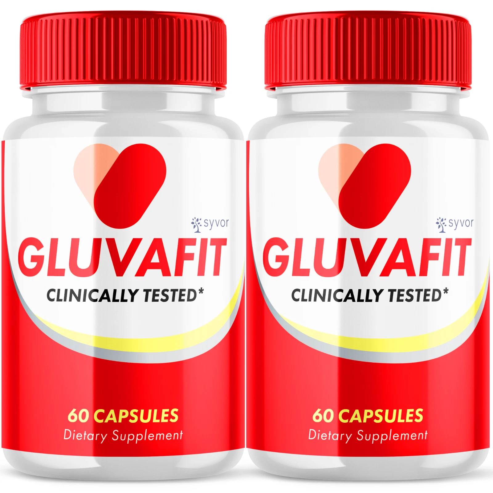 Gluvafit Advanced Blood Formula Glycogen Maximum Support Supplement 120 Capsules