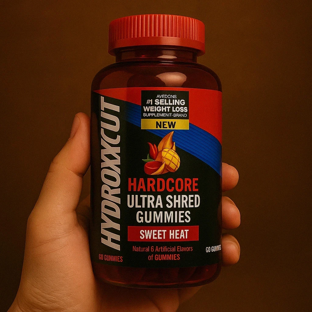 Hydroxycut Hardcore Ultra Shred Gummies Sweet Heat 60 Gummies NEW and SEALED