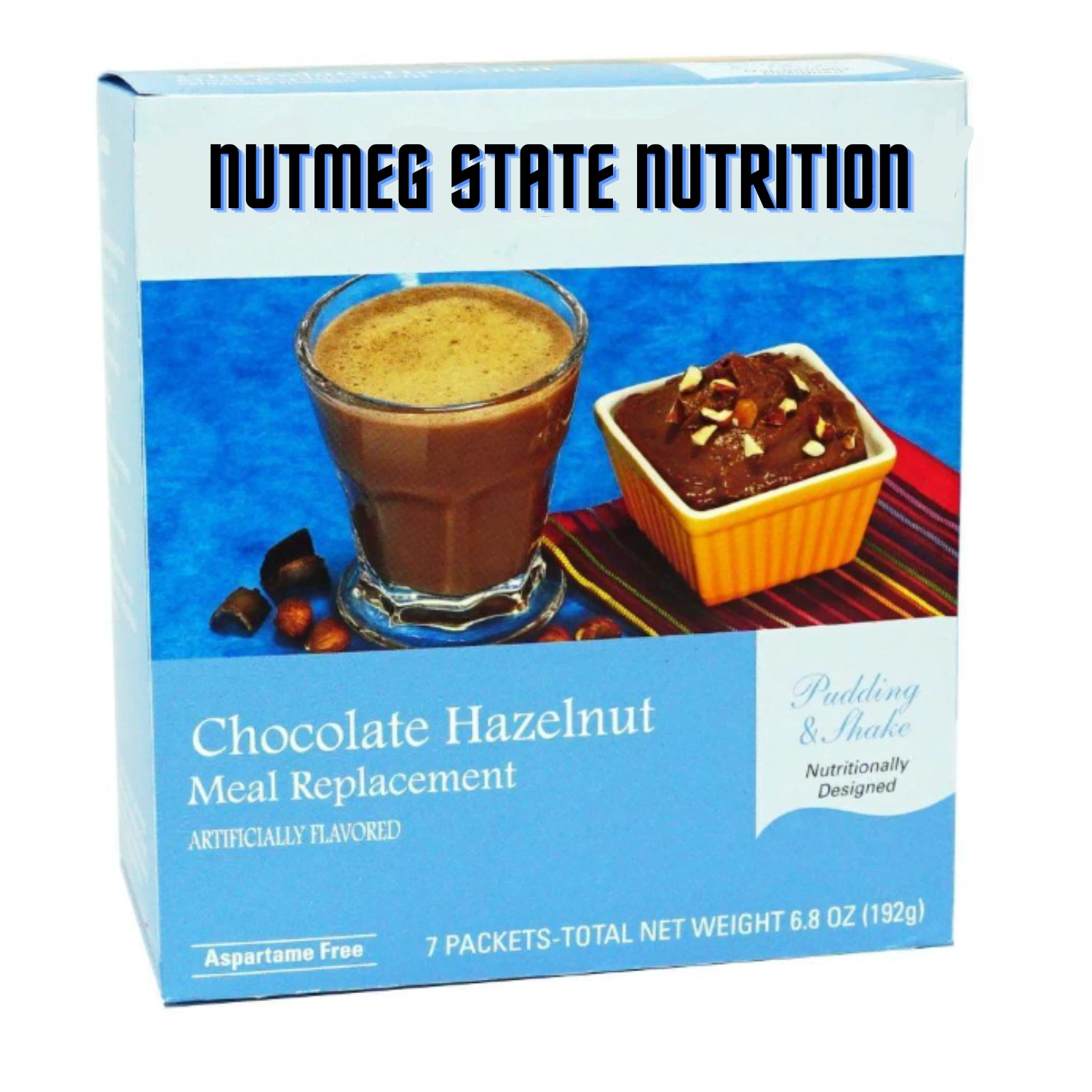 NSN Chocolate Hazelnut Pudding Shake Meal Replacement (Robard)