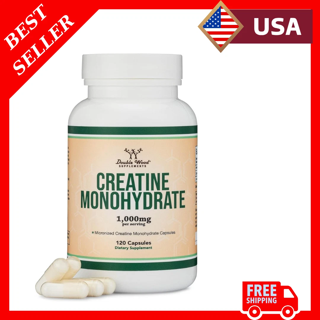 Creatine Pills 1,000Mg per Serving (120 Creatine Capsules)