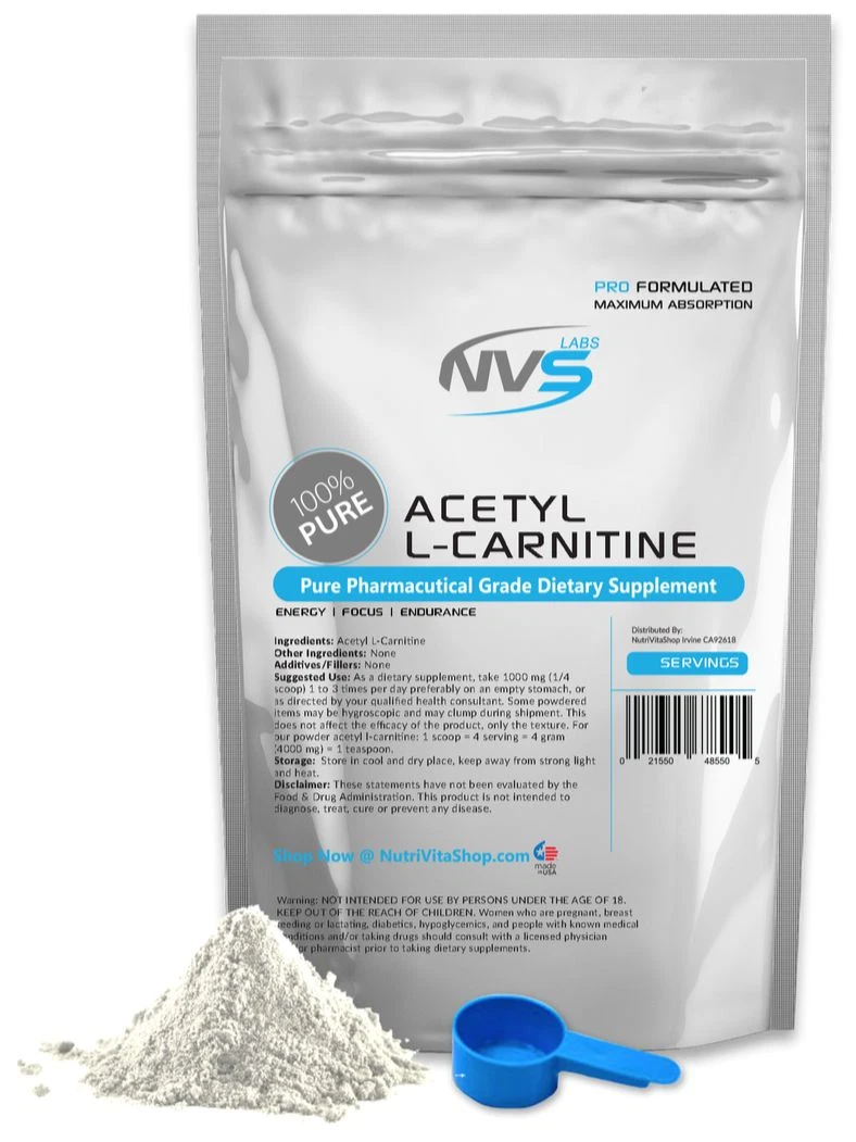 5000g (11lb) NEW 100% PURE ACETYL L-CARNITINE (ALCAR)