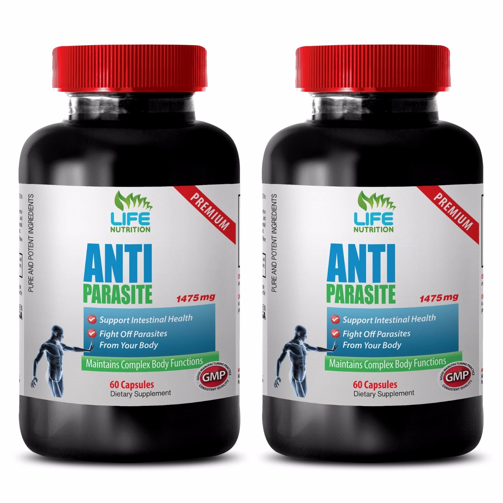 parasite free - ANTI PARASITE COMPLEX 1500MG 2B - apple pectin supplements