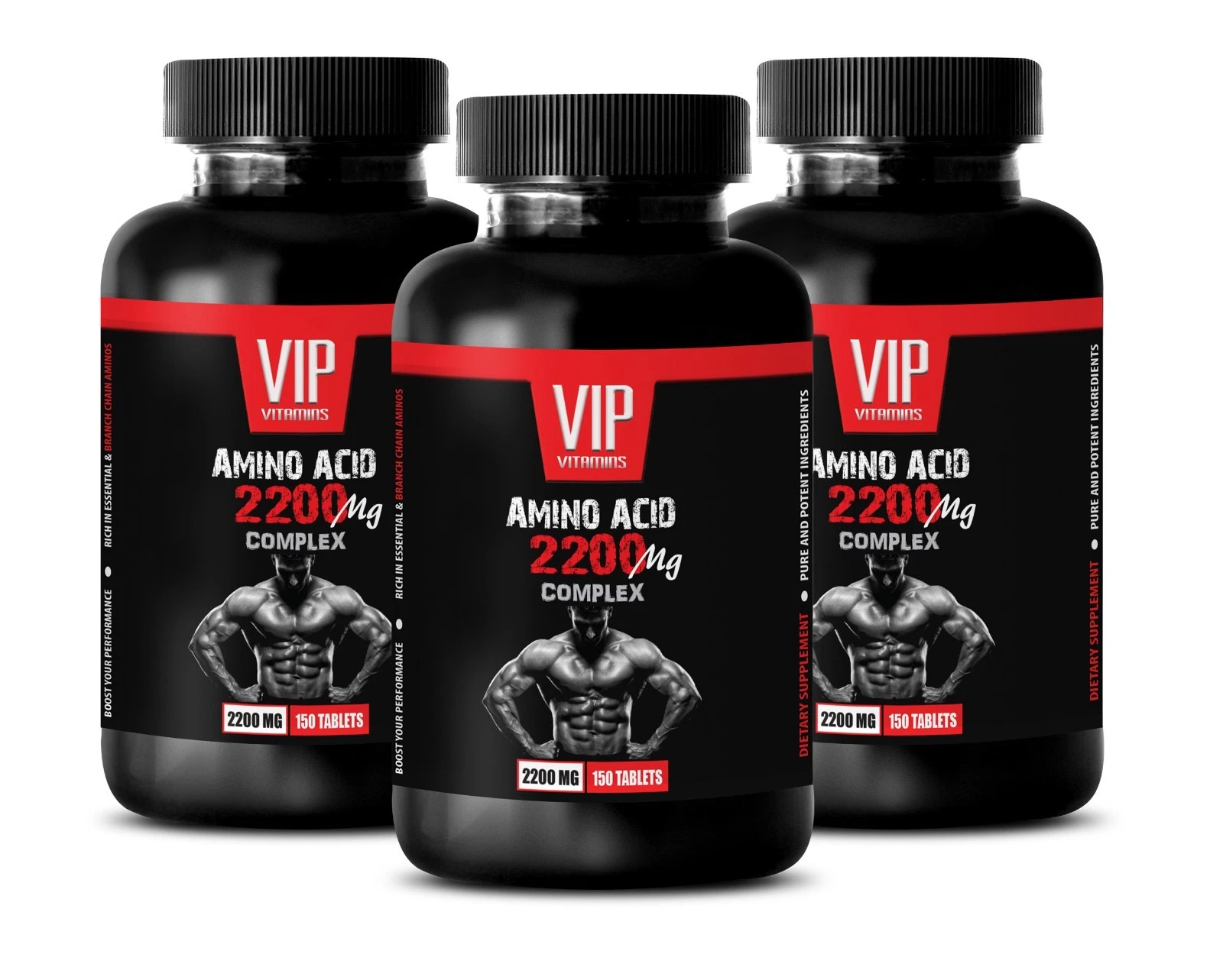 muscle strength pills - AMINO ACID 2200MG 3B - l-glycine supplement