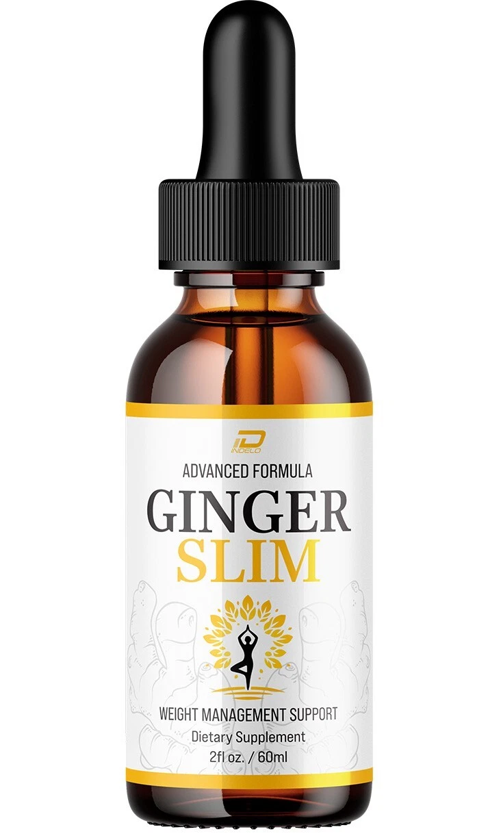 (1 Pack) Ginger Slim Drops – GingerSlim Extra Strength All Natural Organic