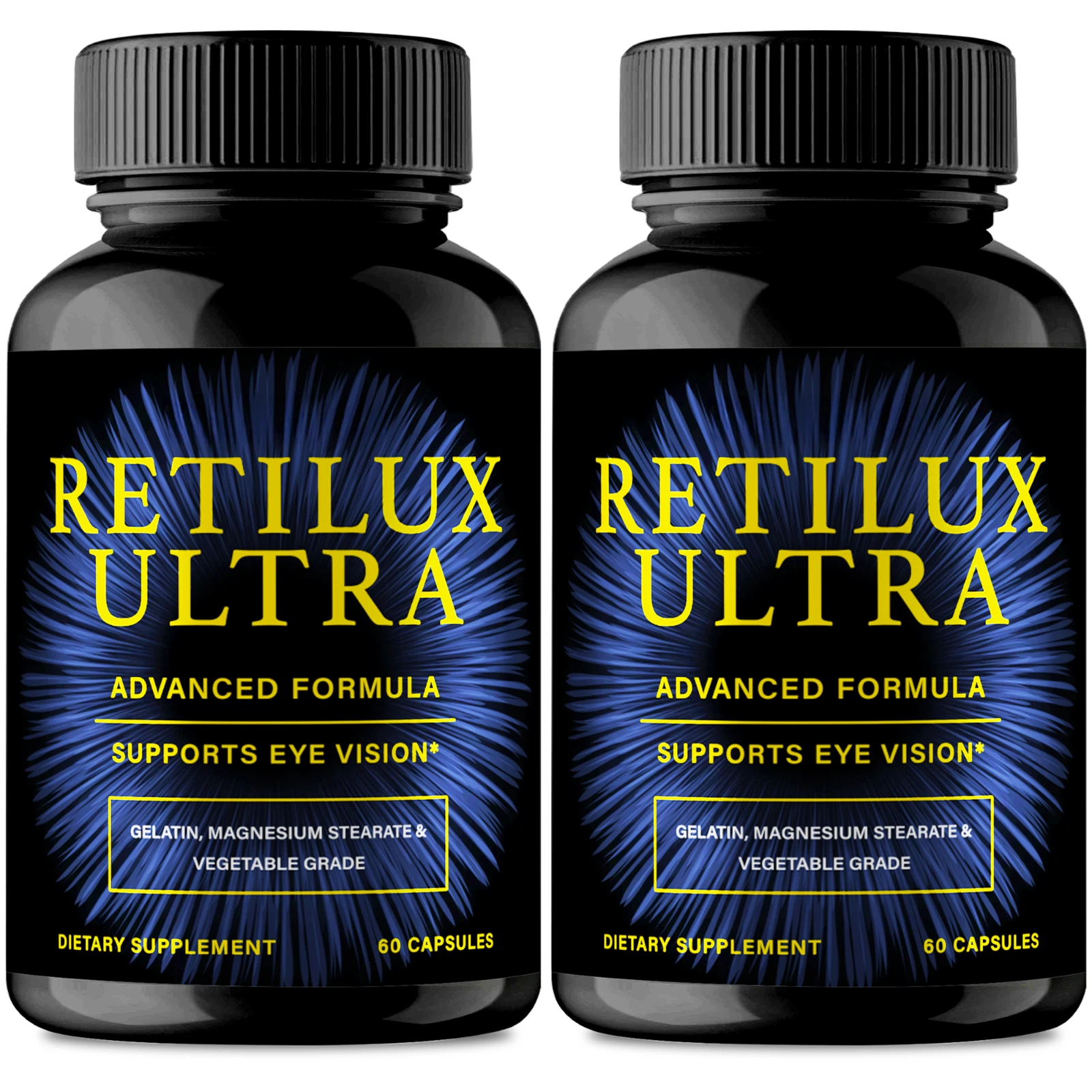 (2 Pack) Retilux Ultra Clear Vision Support - RetiluxUltra Eye Health Pills