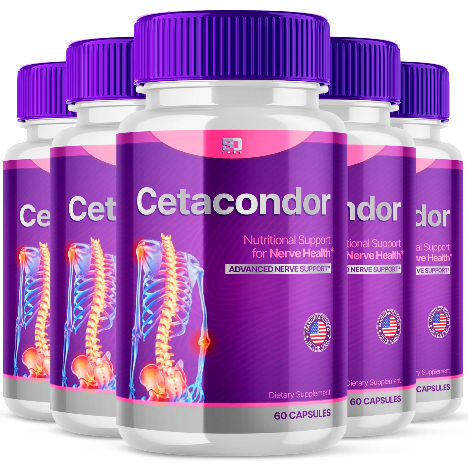 Cetacondor - Boost Daily Focus, Clarity, and Well-Being (5 Pack)