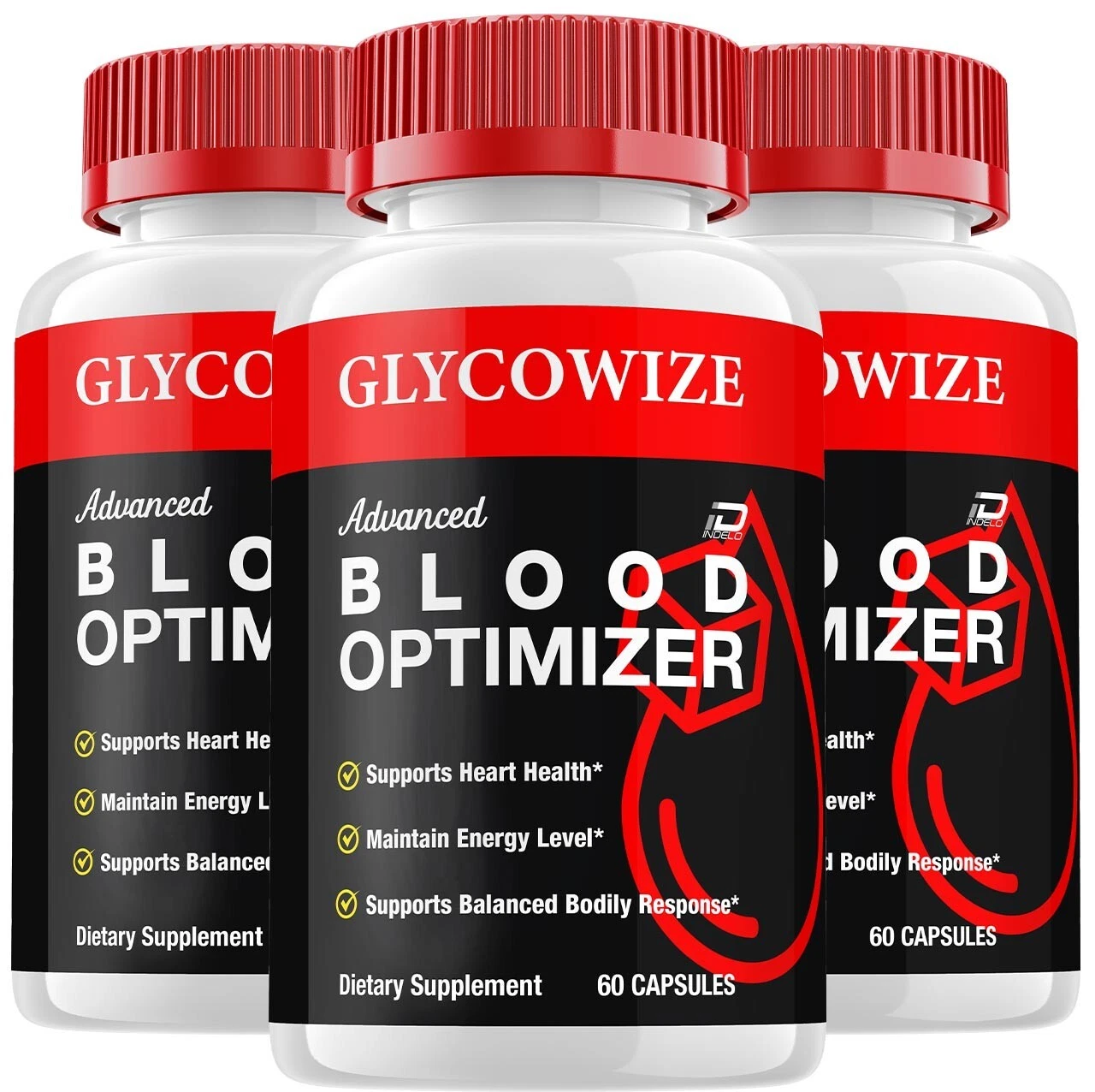 (3 Pack) Glycowize Capsules – Glyco Wize Pills Advanced Supplement, All Natural