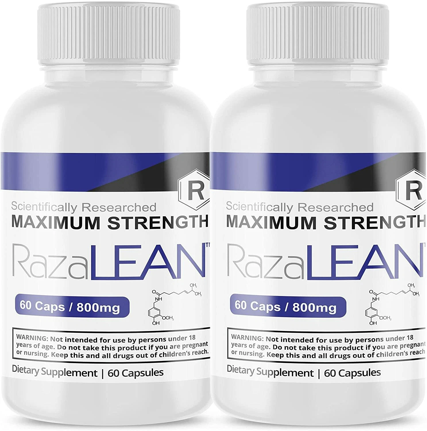 2-Razalean Diet Pills,Weight Loss,Fat Burner,Appetite Suppressant Supplement