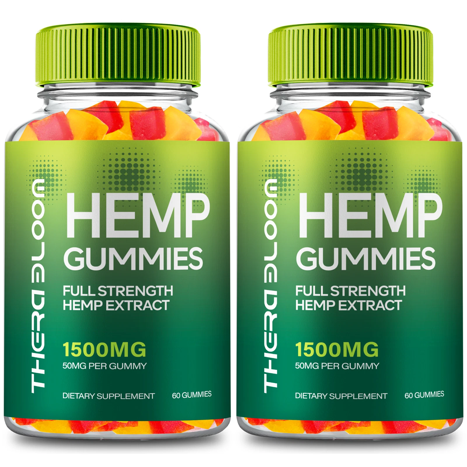 (2 Pack) Thera Bloom Gummies, TheraBloom - Health and Wellness Support Gummy