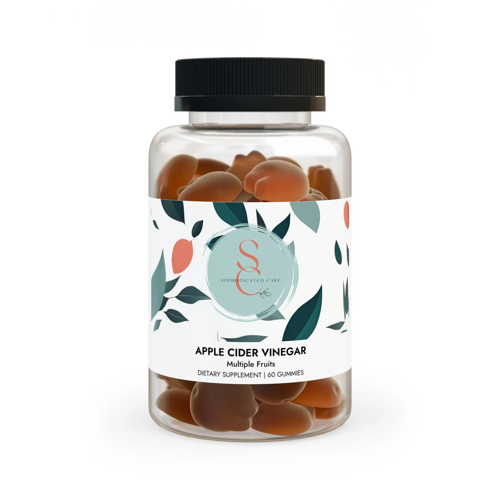 Apple Cider Vinegar Gummies - Detox Digestion & Energy With B12, Folic Acid