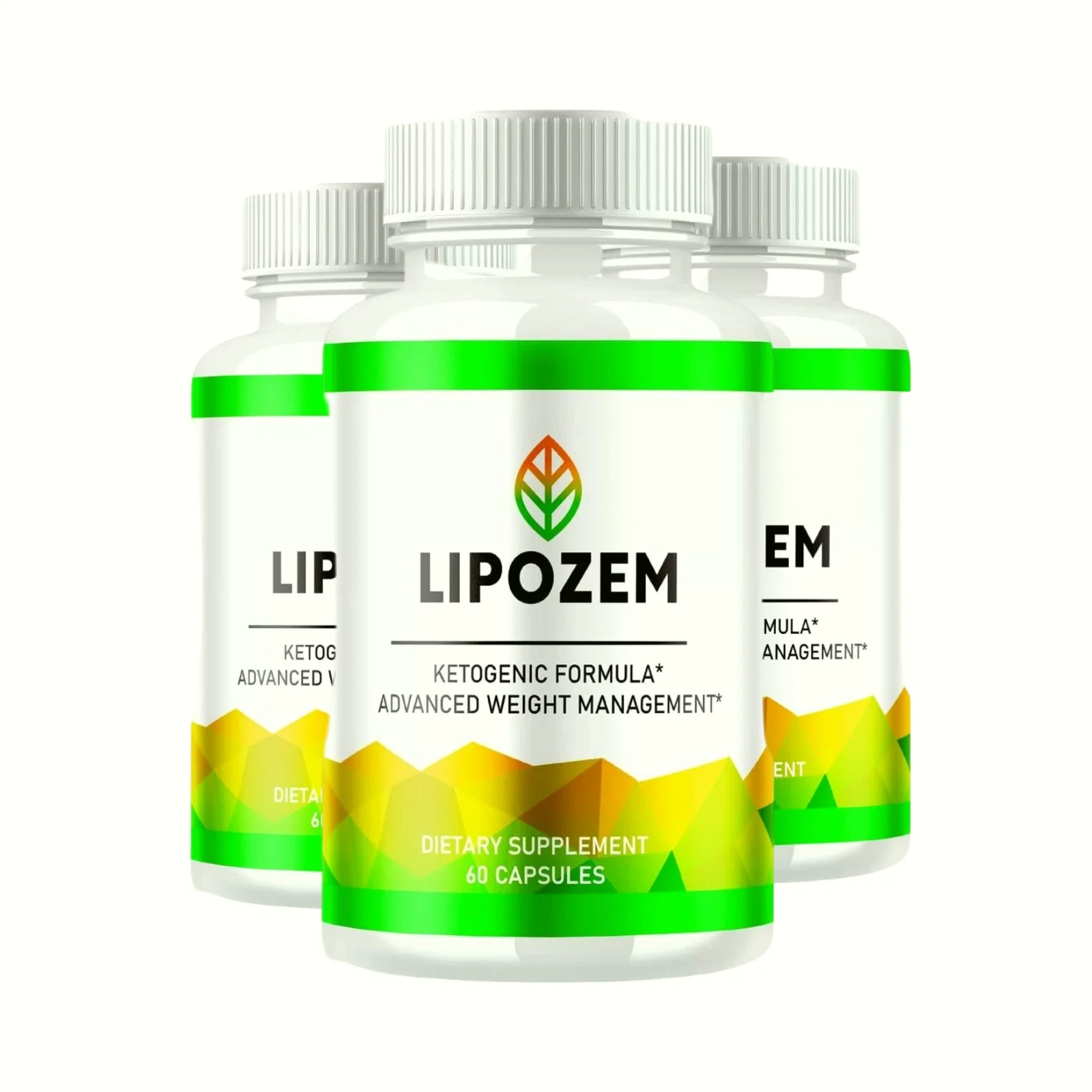 3-Pack Lipozem – Advanced Support for Weight Loss and Gut Health - 180 Capsules