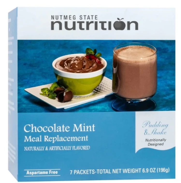 NSN Chocolate Mint Pudding Shake Meal Replacement (Robard)