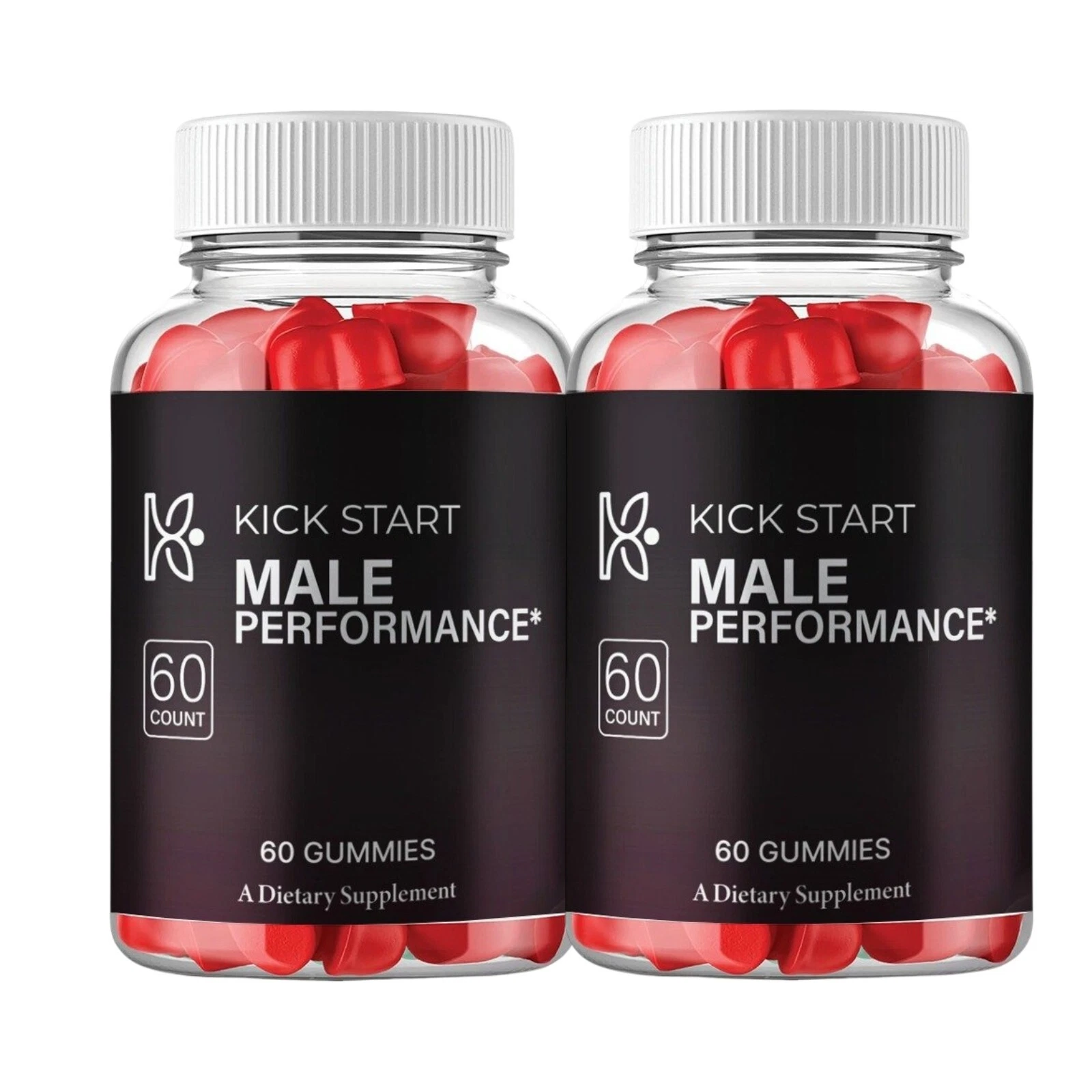 2-Pack Kick Start Gummies for Men – KickStart Performance Gummies - 120 Gummies