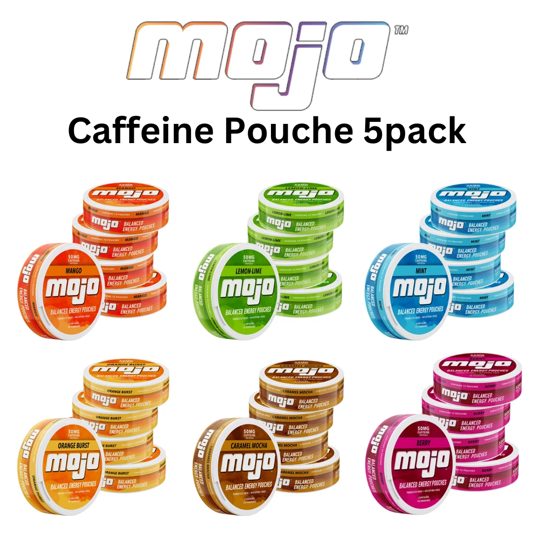 Mojo Caffeine Pouch 5 pack (Tobacco Free)