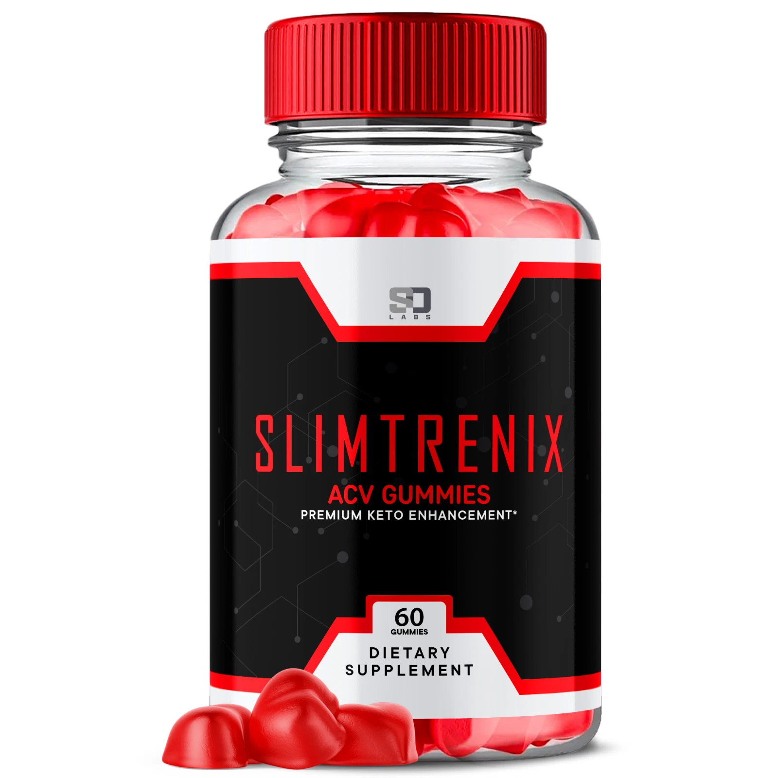 Slimtrenix ACV Gummies Keto Enhancement Supports Energy & Balance 60 Gummies