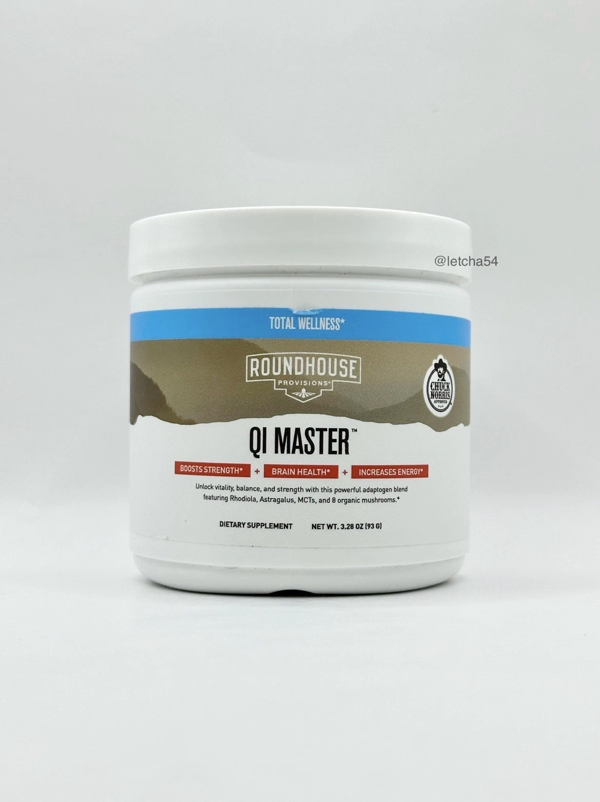 Roundhouse Provisions Qi Master Adaptogen Blend (30 Servings) 3.28 oz New