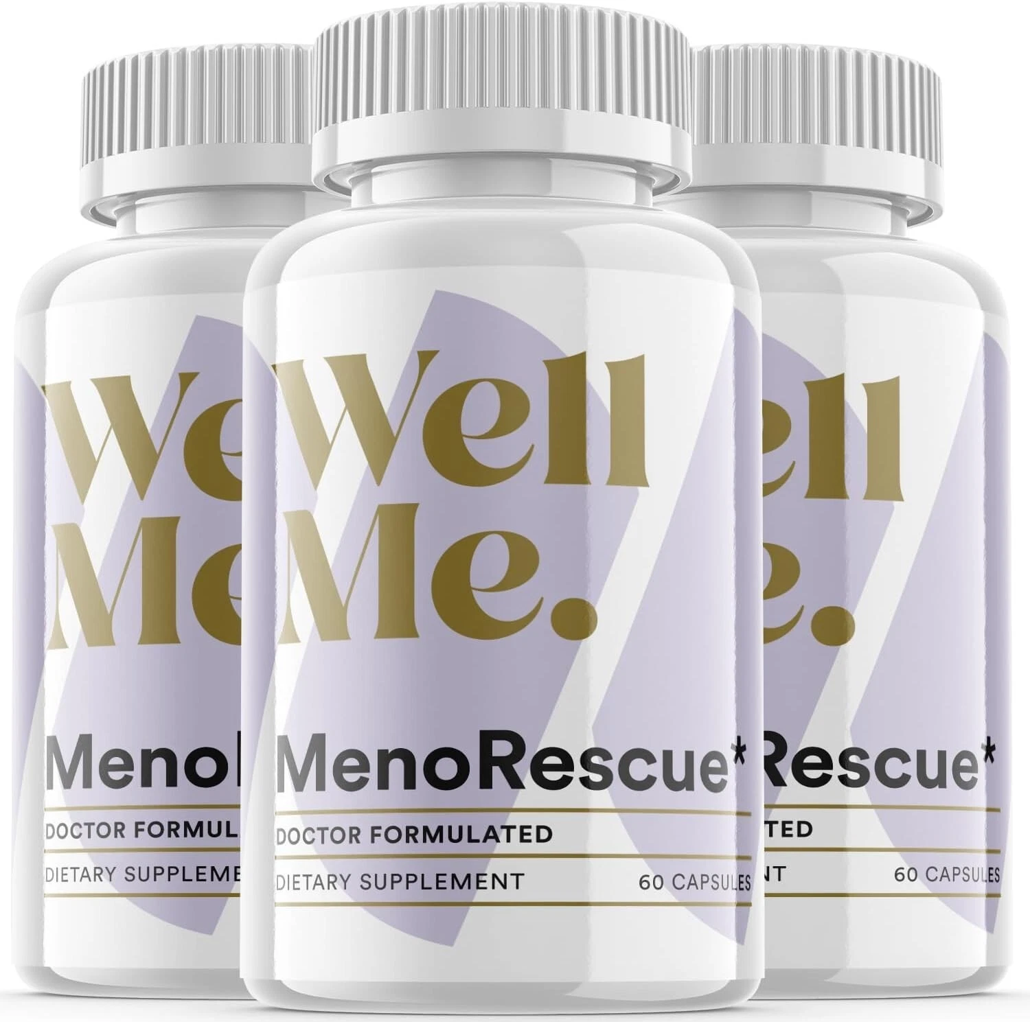 3 - Wellme. Menorescue Pills - Meno Rescue Formula Dietary Supplement -180 Pills