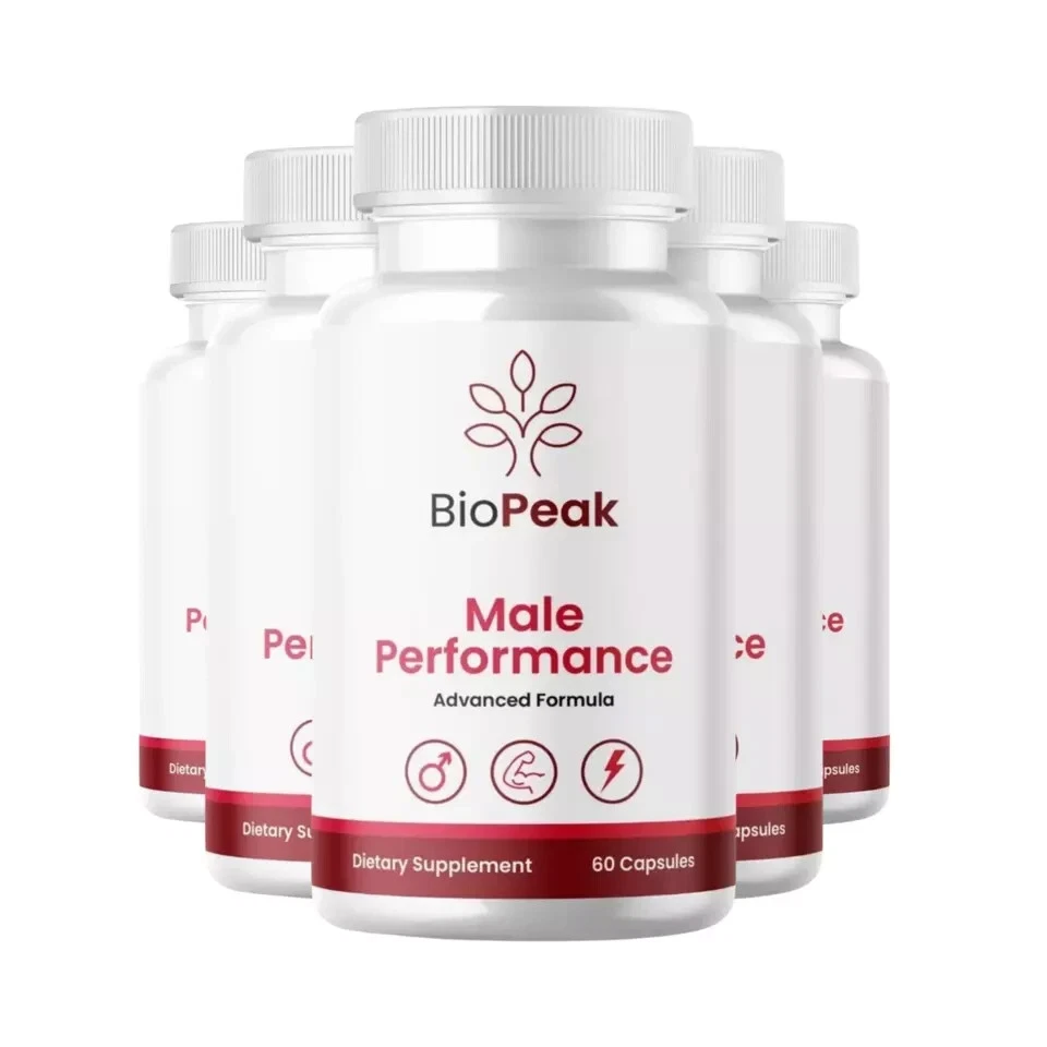 BioPeak Male Performance Advanced Formula Supplements (300 Capsules) 5-Pack