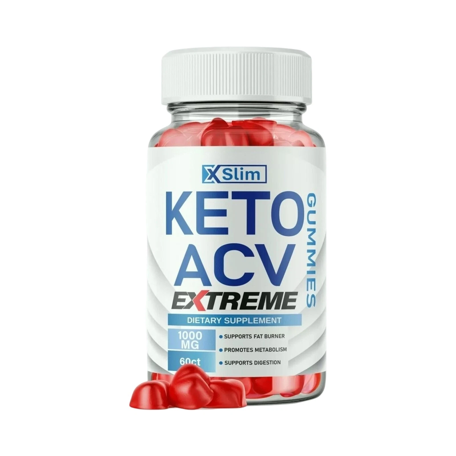 XSlim Keto ACV Gummies Extreme - XSlim Keto ACV Gummies - 60 Gummies
