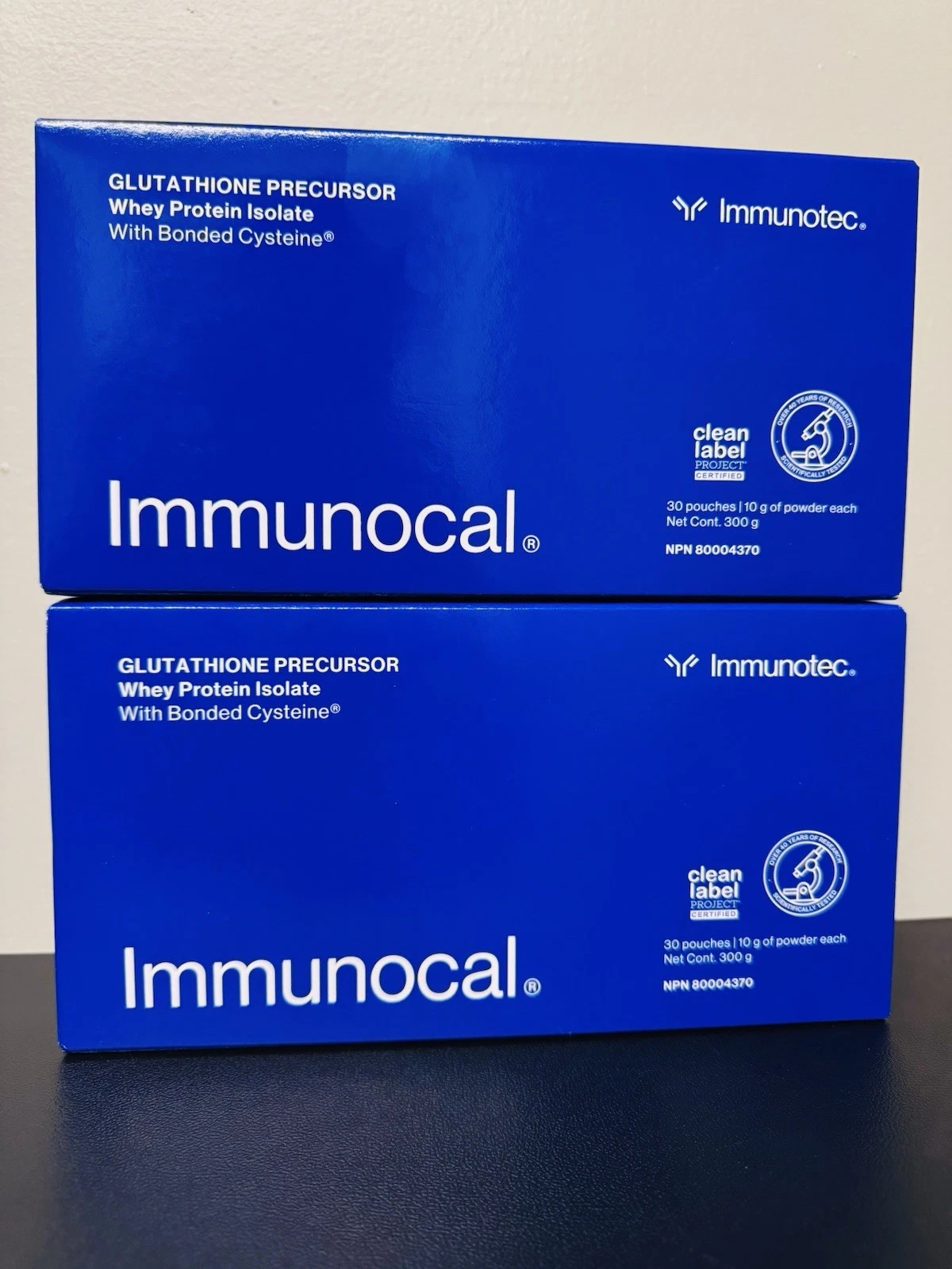 Immunocal Classic Blue Regular Glutathione Precursor, 60 Pouches by Immunotec