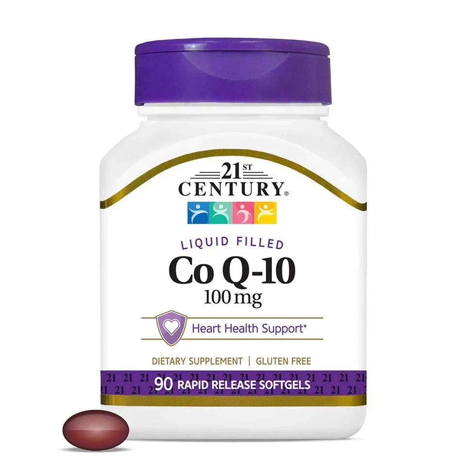 21st Century Co Q10 100 mg Softgels, 90 Count
