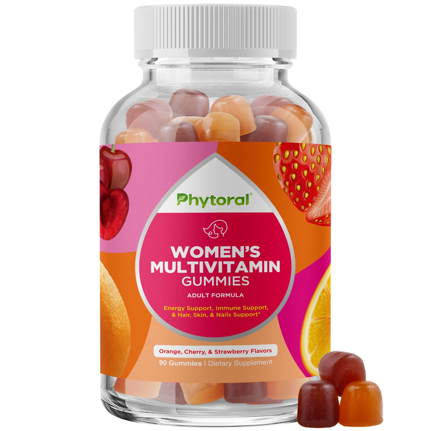 Womens Multivitamin Gummy Vitamins for Adults - Natural Immune System Booster