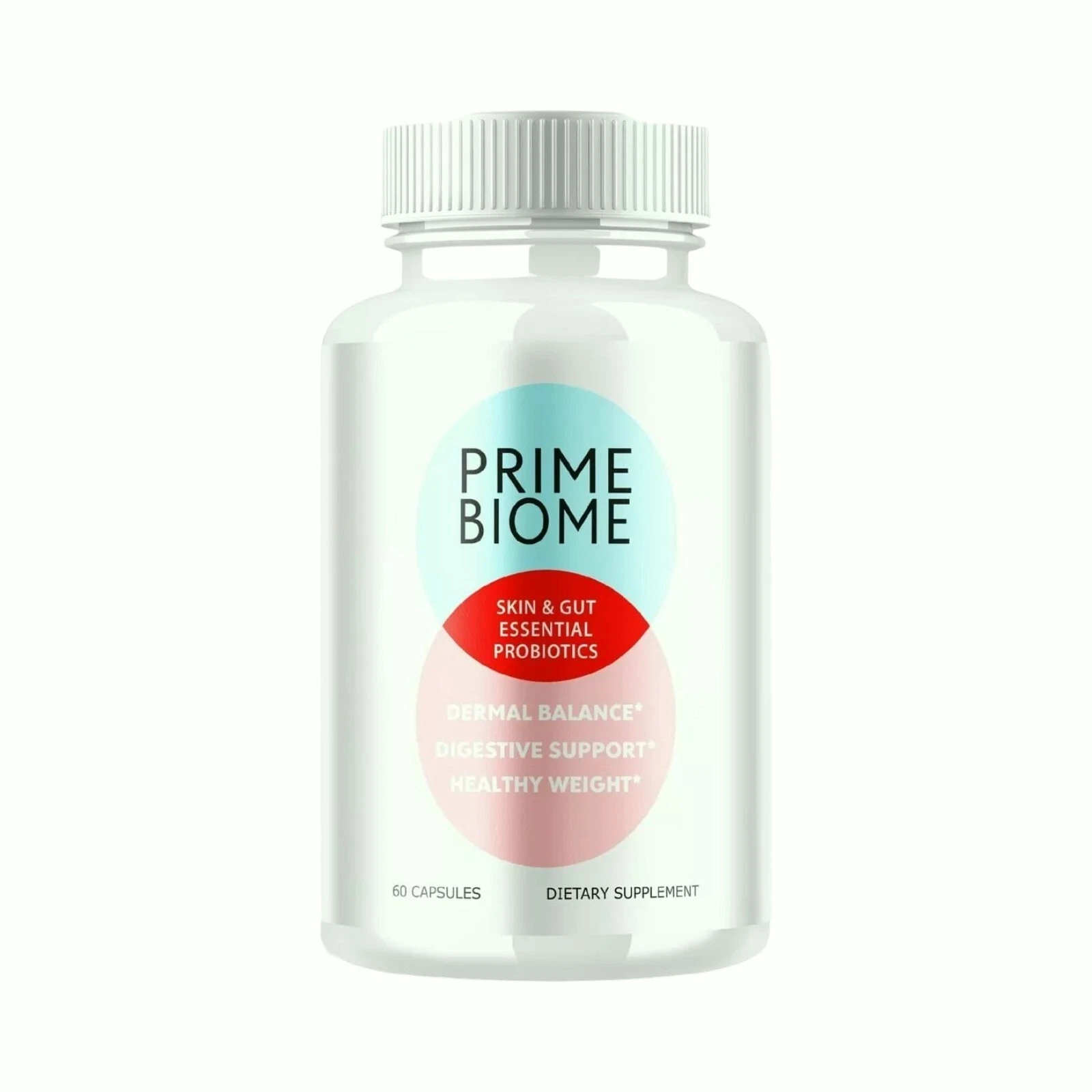 Prime Biome Capsules - PrimeBiome Gut & Skin Health Support - 60 Capsules