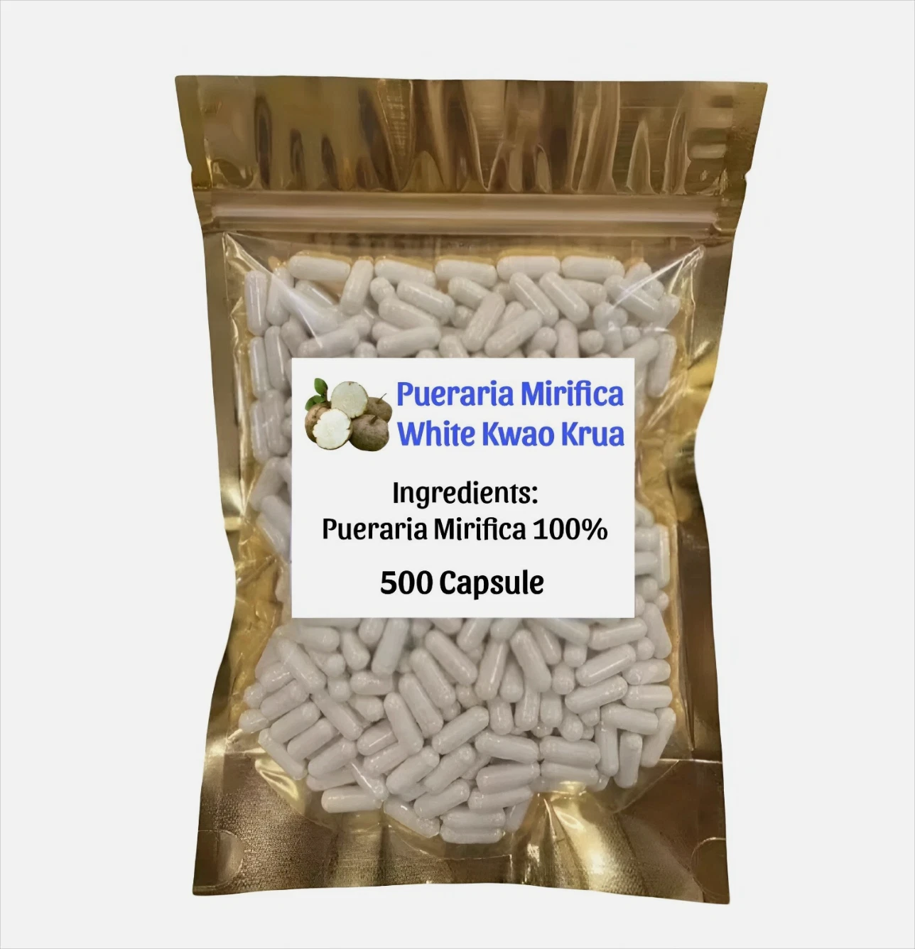 500 Capsule Pueraria Mirifica Breasts Enlargement Growth Firm Anti Aging