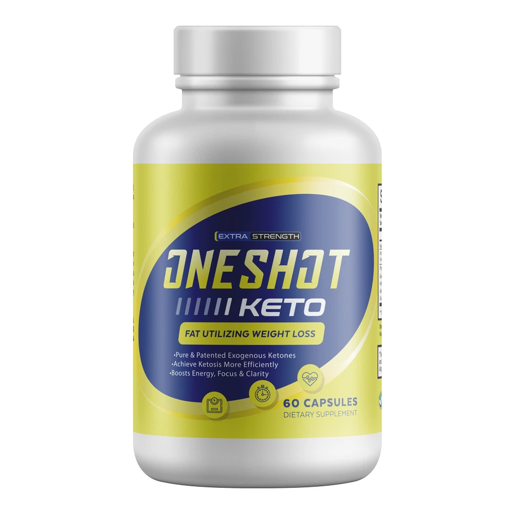 One Shot Keto Diet Pill Advanced Weight Loss Metabolic Support 60 Pills